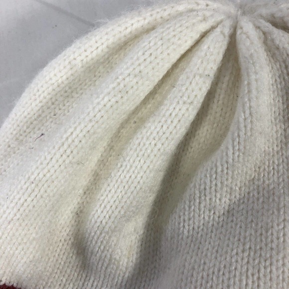 CANADA BEANIE HAT CAP WHITE ACRYLIC COTTON BLEND ONE SIZE FITS MOST MULTI COLOR - Picture 10 of 12